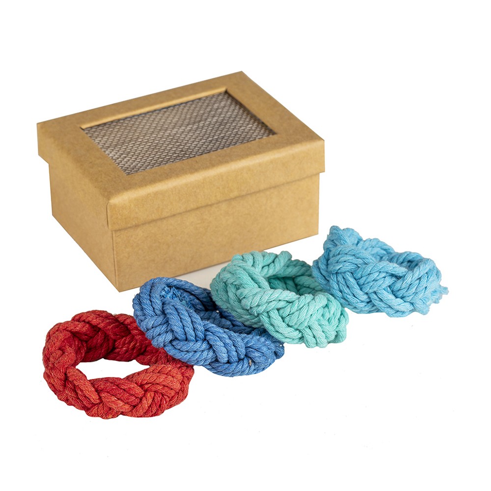 Set de 4 Servilleteros Coral