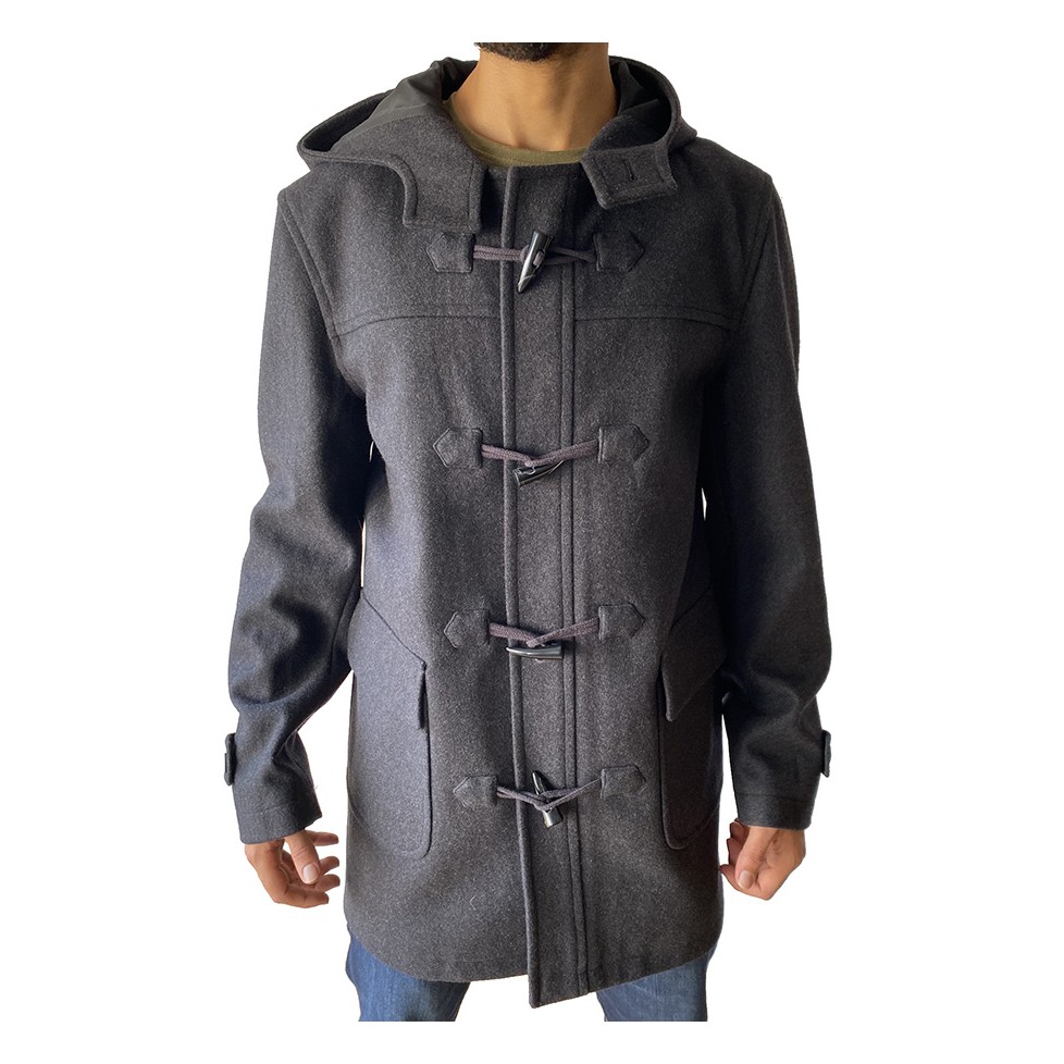 Talla L - AMIRAL ABRIGO PARKA PARA HOMBRE GRIS