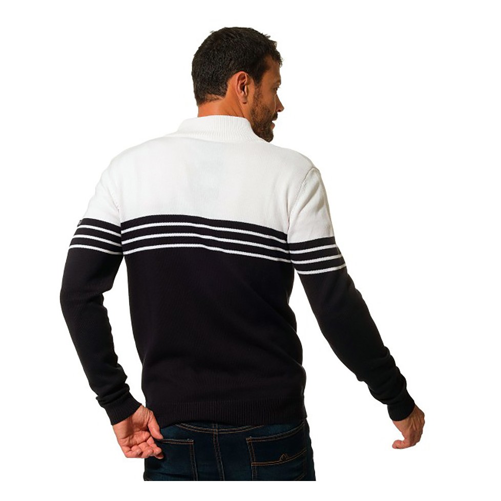 Coton Epais Tissé à Carreaux Bleu Marine