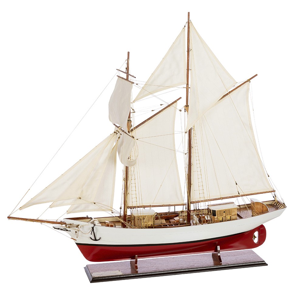 MAQUETA BARCO DE PESCA. MEDIDAS: 25 CMS.