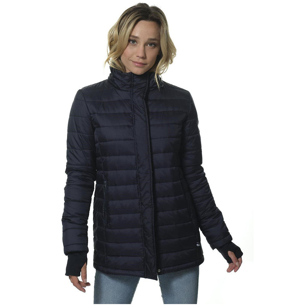 ALARIA CHAQUETA PARKA AZUL MARINO ACOLCHADA MUJER