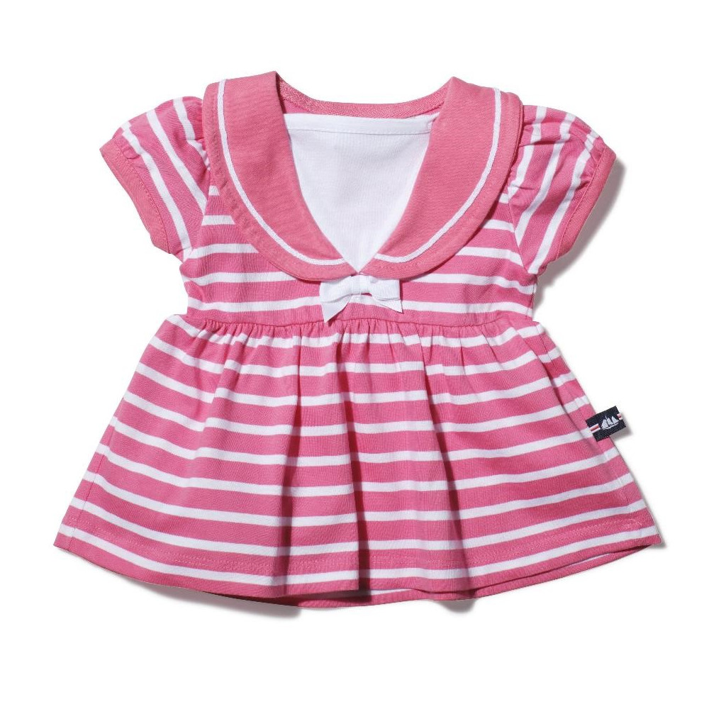 NAUTICAL SHORT SLEEVED DRESS FOR BABIES “ALITA”
