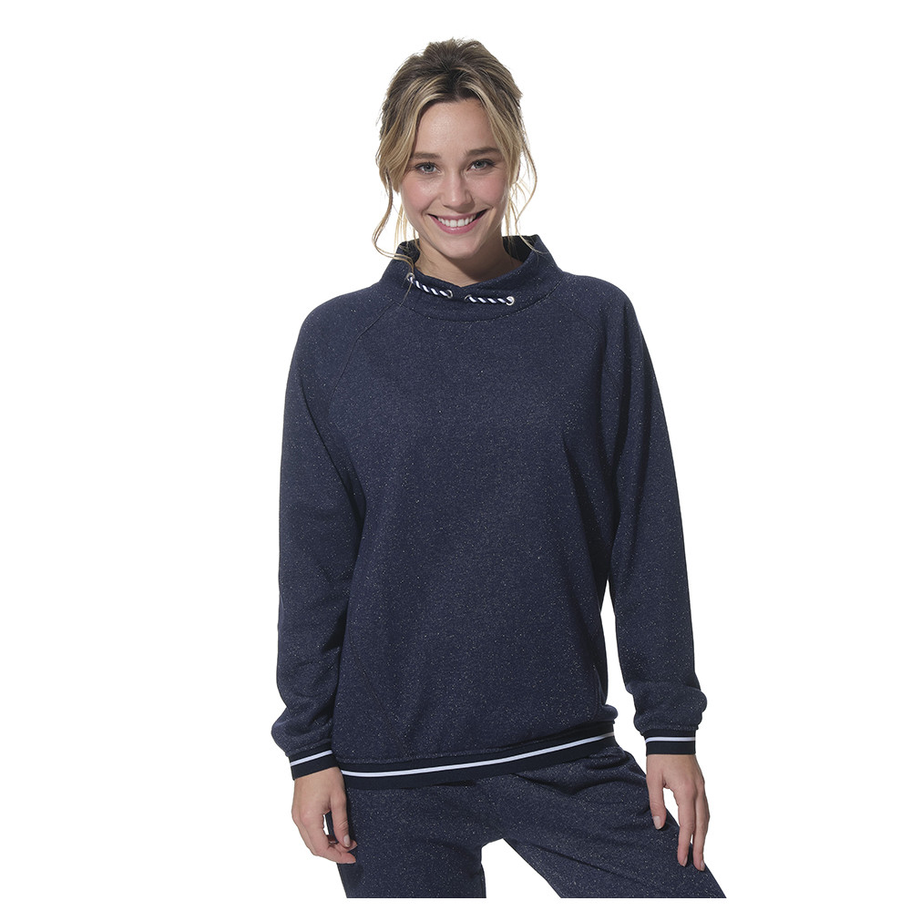 Sweat-shirt Volcom Femme Vert Ancre Marine - Taille S, Occasion En Très Bon état
