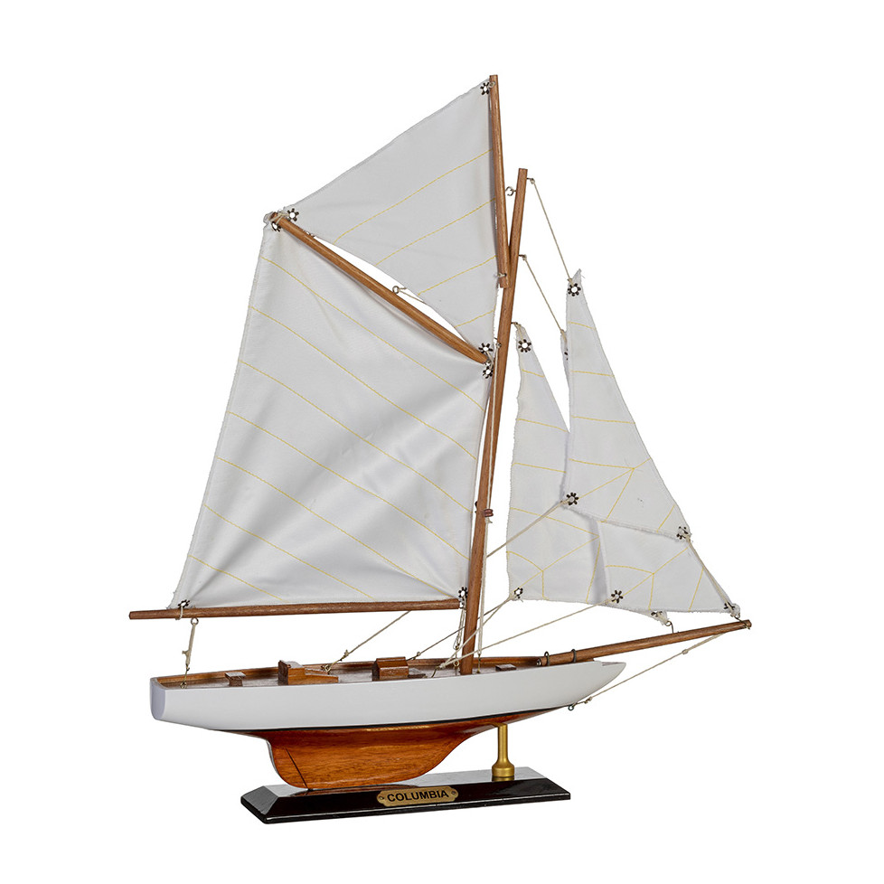 MAQUETTE DE BATEAU VOILIER COLUMBIA