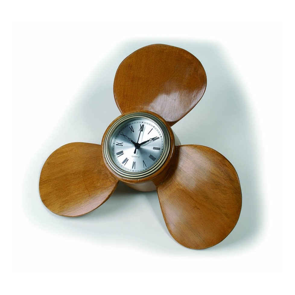 NAUTICAL PROPELLER CLOCK