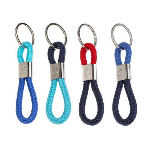 HARBOUR orange nautical rope keyring (HB02) Break Time