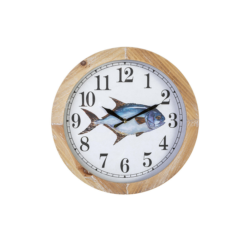 RELOJ MADERA DE PARED 