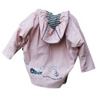 "KAIO PRINT" CAPA IMPERMEABLE POLAR ROSA BLUSH BEBÉ