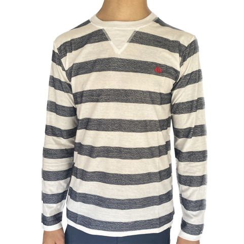 Camiseta de rayas hombre manga larga – Enbata – Ropa marinera Moda Nautica  en Donostia