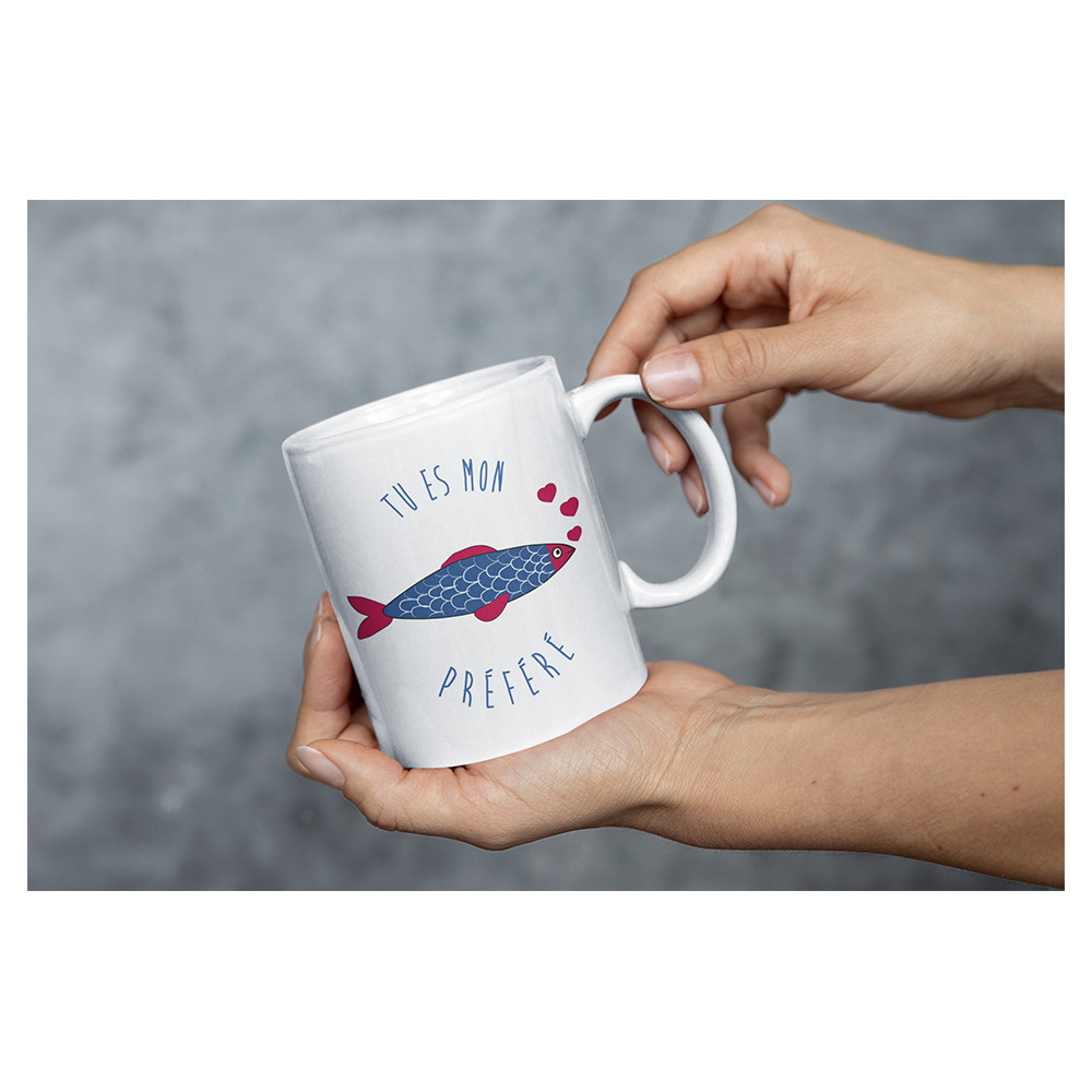 Mug "Près Des Poissons, Loin Des Cons" - La French Touch