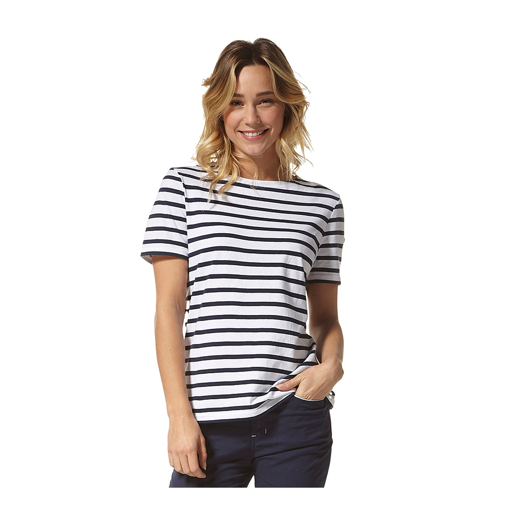 Camiseta Rayas Marineras Mujer 
