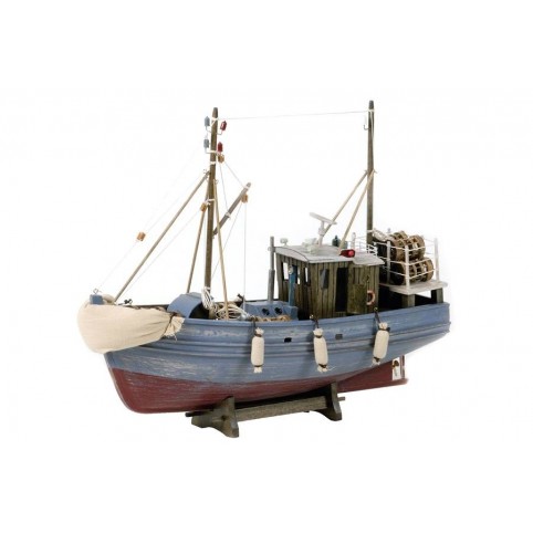 Maquette de bateau : Santorin - Bateau de pêche grec - New CAP Maquettes