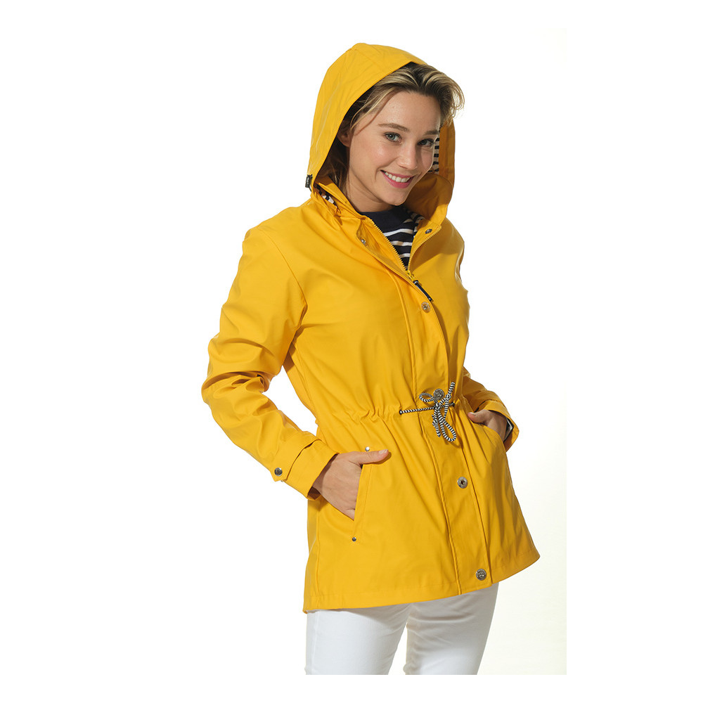CARLA IMPERMEABLE MARIN HUBLOT FEMME