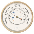 BAROMÈTRE CADRE EN BOIS IMEX MARINE 32,5 cm