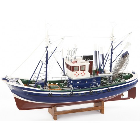 Maqueta Barco Velero Shamrock - 48x32x6,5cm - Maqueta Montada